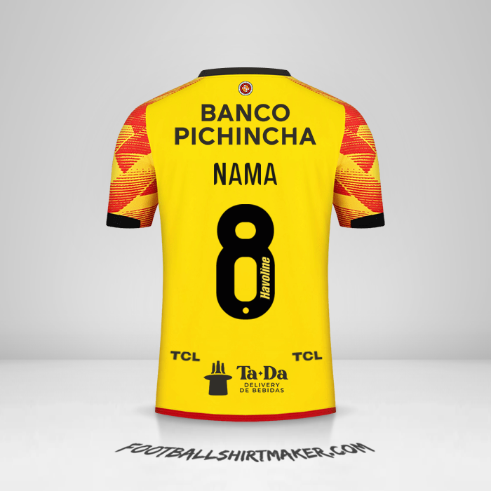 Jersey Barcelona SC 2024 -  nama - 8