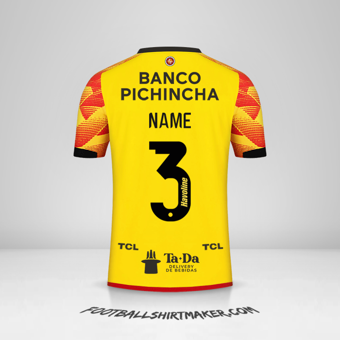 Shirt Barcelona SC 2024 -  name - 3