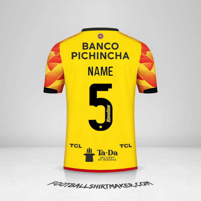 Shirt Barcelona SC 2024 -  name - 5
