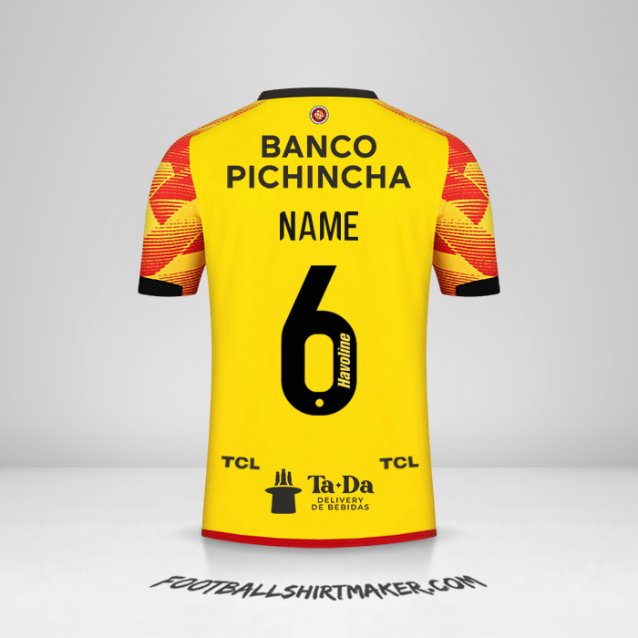 Shirt Barcelona SC 2024 -  name - 6