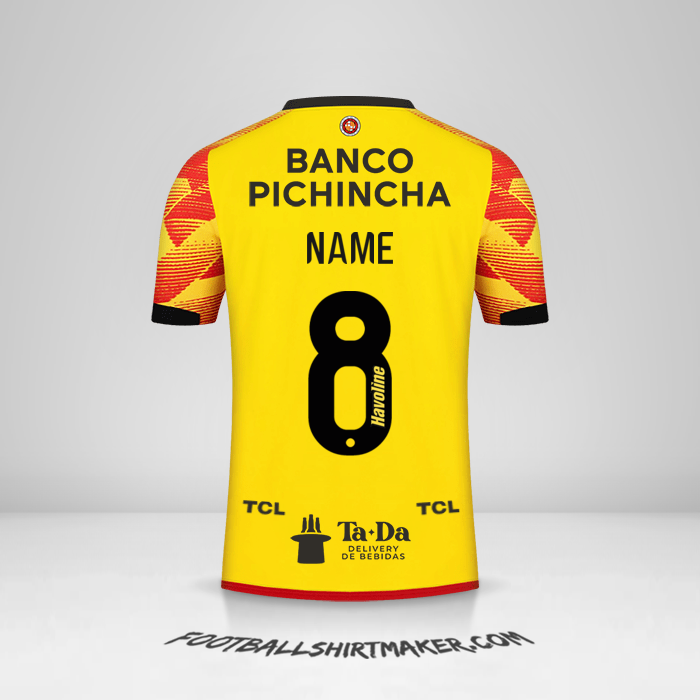 Shirt Barcelona SC 2024 -  name - 8