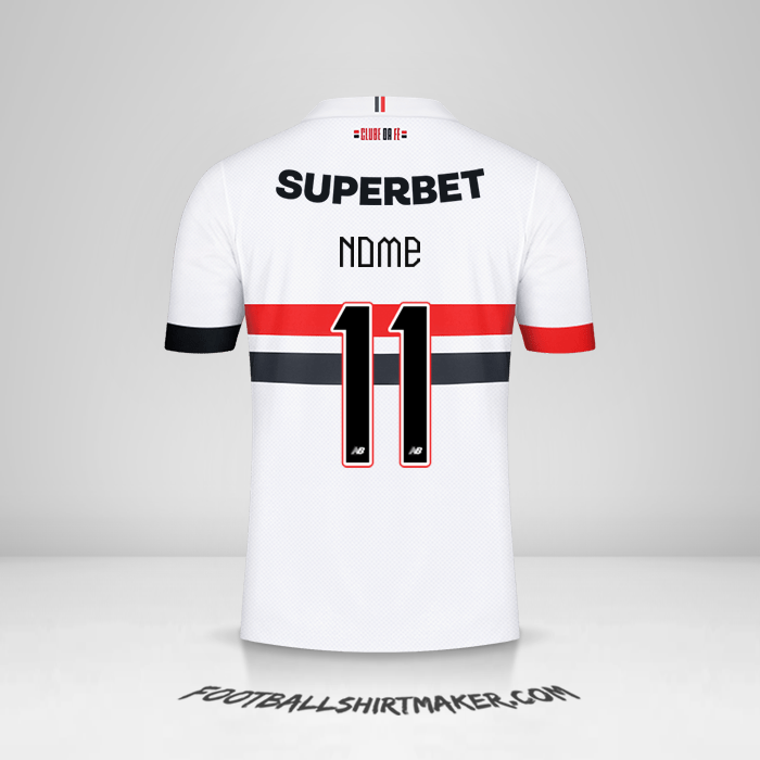 Maglia Sao Paulo FC 2024 -  nome - 11