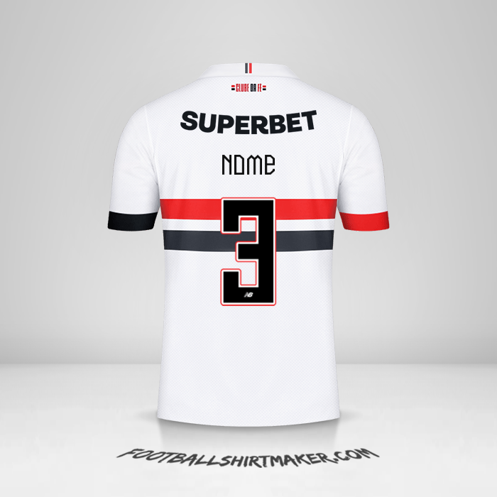 Maglia Sao Paulo FC 2024 -  nome - 3