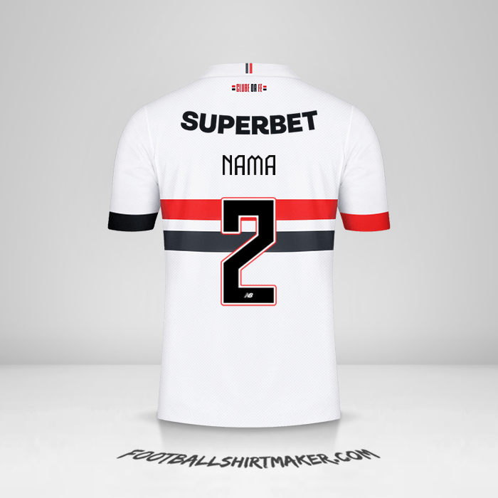 Jersey Sao Paulo FC 2024 -  nama - 2