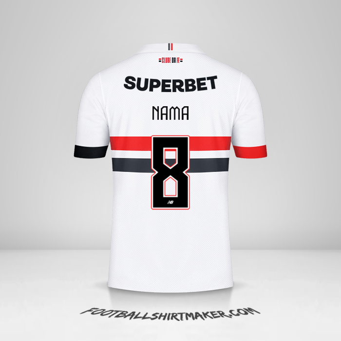 Jersey Sao Paulo FC 2024 -  nama - 8