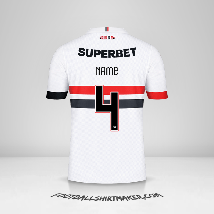 Trikot Sao Paulo FC 2024 -  name - 4