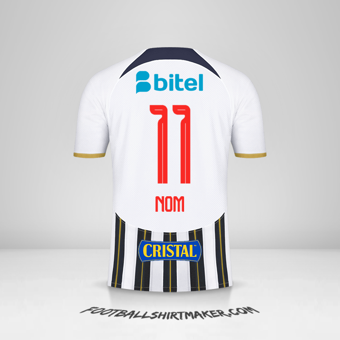 Maillot Club Alianza Lima 2024 -  nom - 11