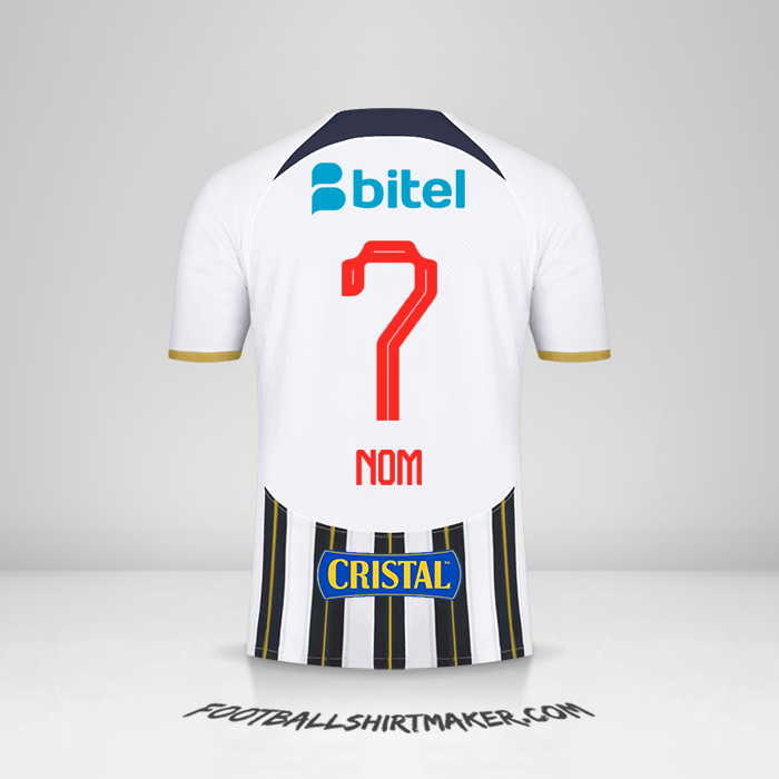 Maillot Club Alianza Lima 2024 -  nom - 7