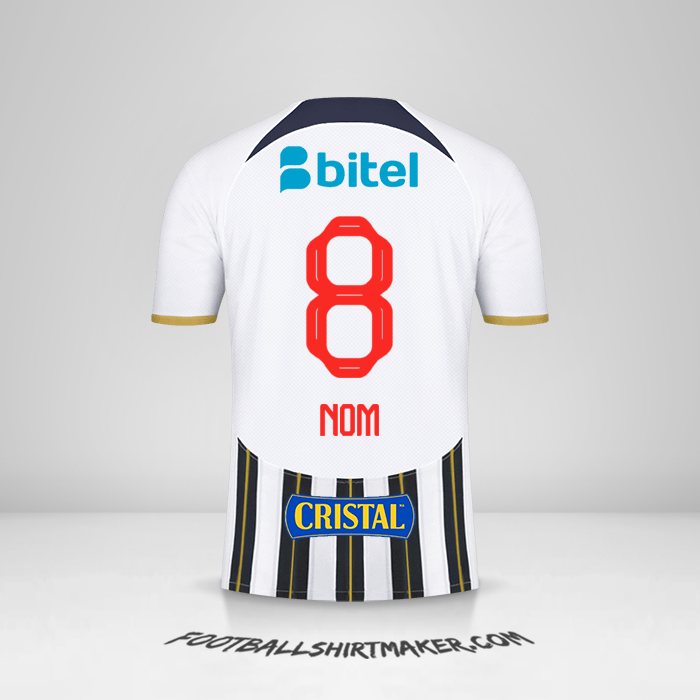 Maillot Club Alianza Lima 2024 -  nom - 8