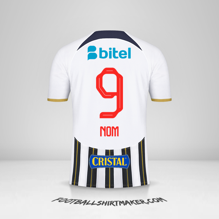 Maillot Club Alianza Lima 2024 -  nom - 9