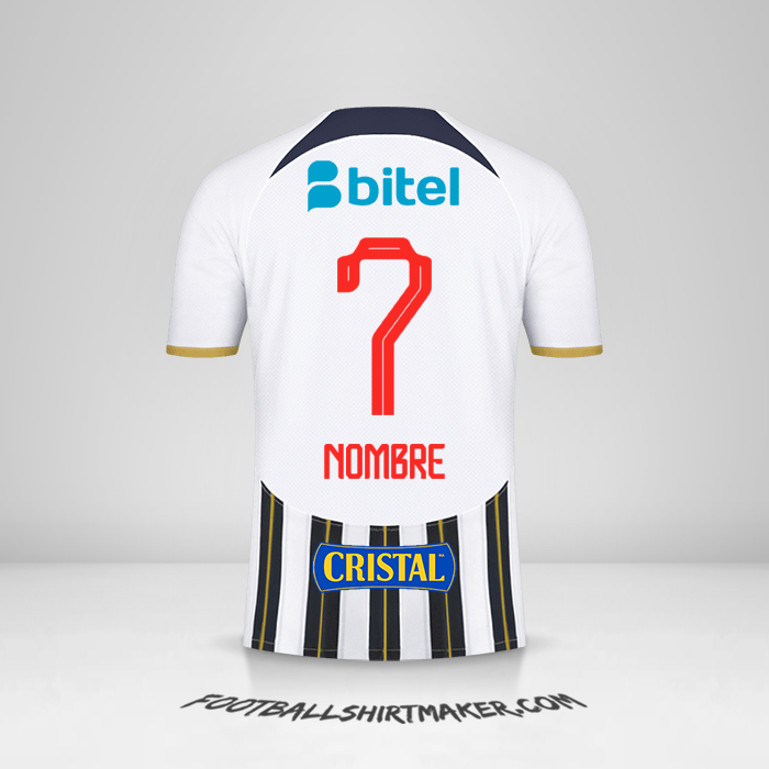 Camiseta Club Alianza Lima 2024 -  nombre - 7