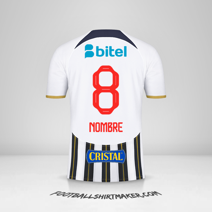 Camiseta Club Alianza Lima 2024 -  nombre - 8