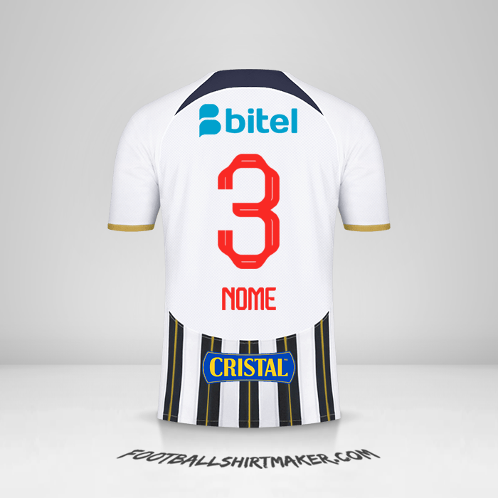 Camisa Club Alianza Lima 2024 -  nome - 3