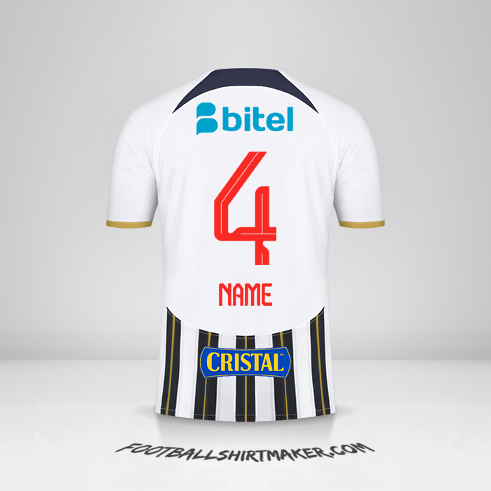 Trikot Club Alianza Lima 2024 -  name - 4