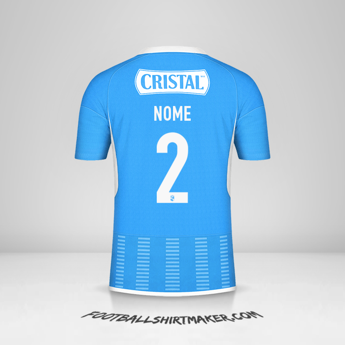 Camisola Sporting Cristal 2024 -  nome - 2