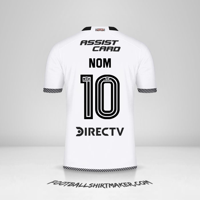 Maillot Colo Colo 2024 -  nom - 10