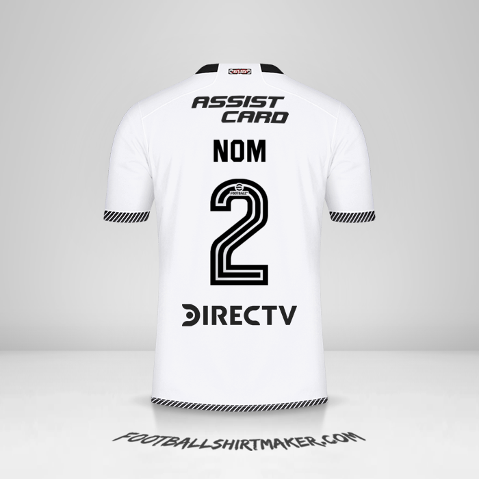 Maillot Colo Colo 2024 -  nom - 2