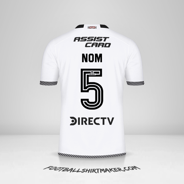 Maillot Colo Colo 2024 -  nom - 5