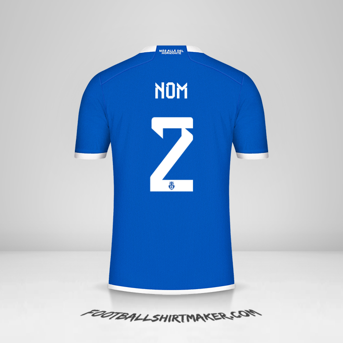 Maillot Universidad de Chile 2024 -  nom - 2