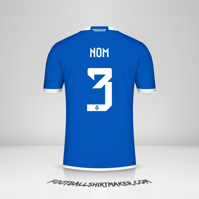Maillot Universidad de Chile 2024 -  nom - 3