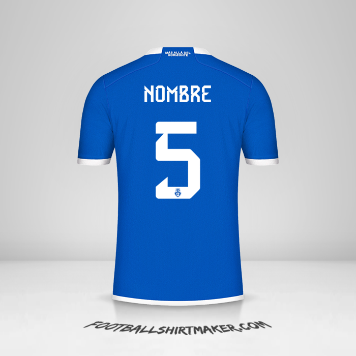 Jersey Universidad de Chile 2024 -  nombre - 5