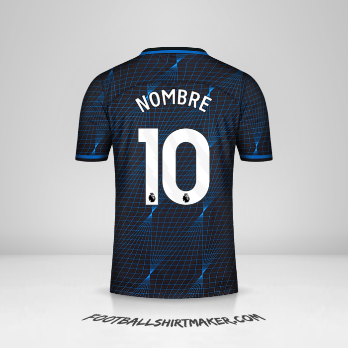 Jersey Chelsea 2023/2024 Visita -  nombre - 10