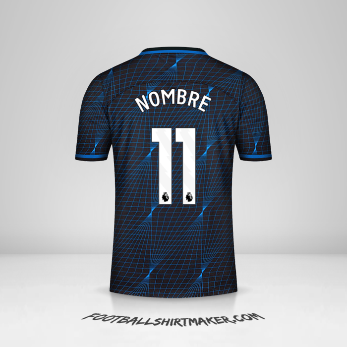 Jersey Chelsea 2023/2024 Visita -  nombre - 11