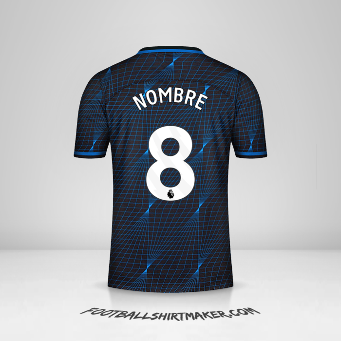 Jersey Chelsea 2023/2024 Visita -  nombre - 8