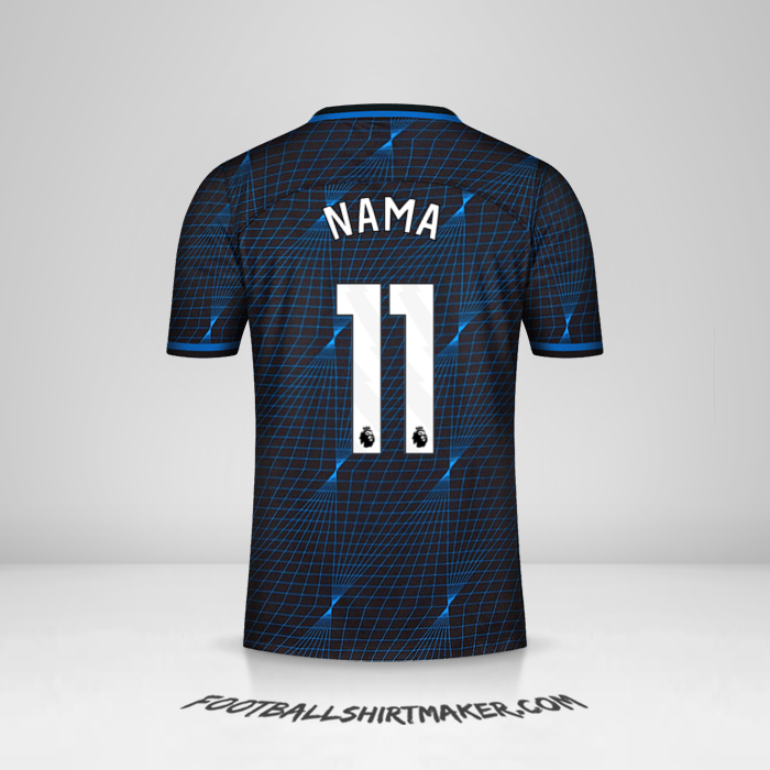 Jersey Chelsea 2023/2024 Alternatif -  nama - 11