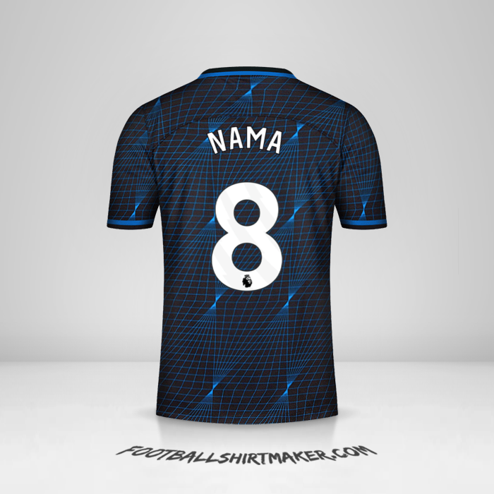 Jersey Chelsea 2023/2024 Alternatif -  nama - 8