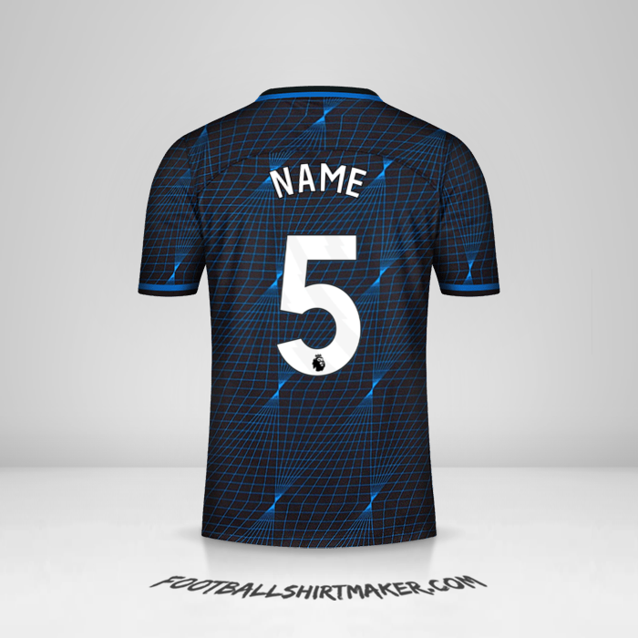 Jersey Chelsea 2023/2024 Away -  name - 5