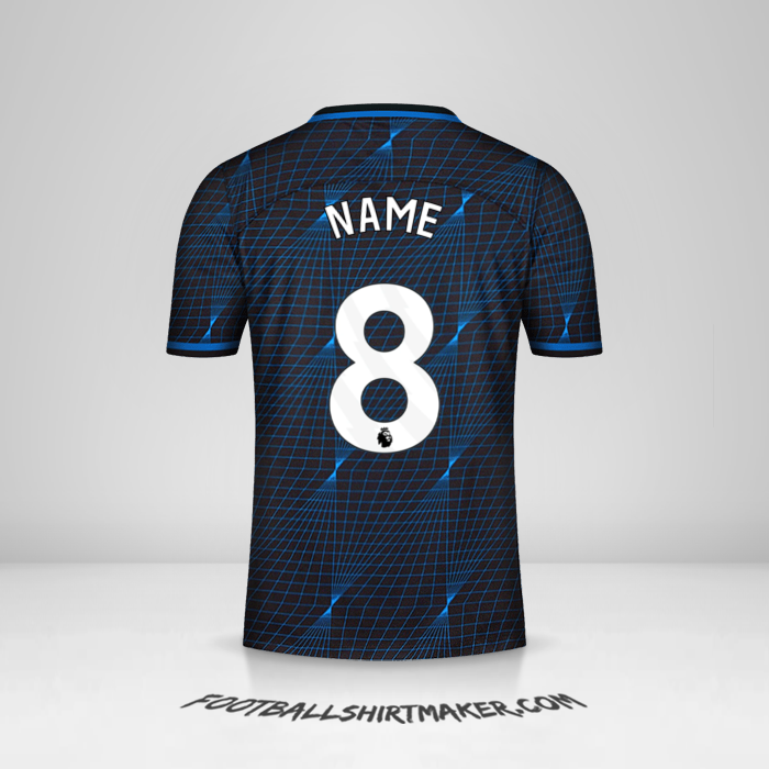 Trikot Chelsea 2023/2024 Auswärts -  name - 8