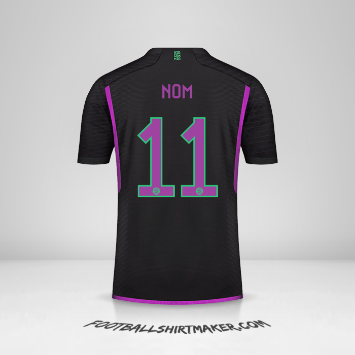 Maillot FC Bayern Munchen Cup 2023/2024 Extérieur -  nom - 11