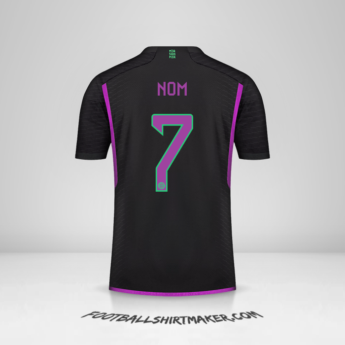 Maillot FC Bayern Munchen Cup 2023/2024 Extérieur -  nom - 7