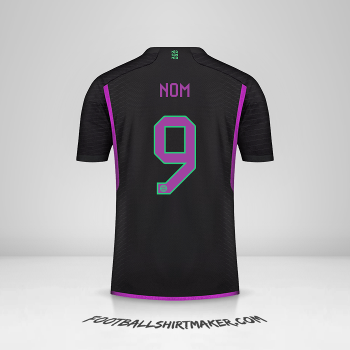 Maillot FC Bayern Munchen Cup 2023/2024 Extérieur -  nom - 9