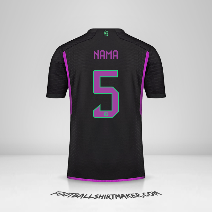 Jersey FC Bayern Munchen Cup 2023/2024 Alternatif -  nama - 5
