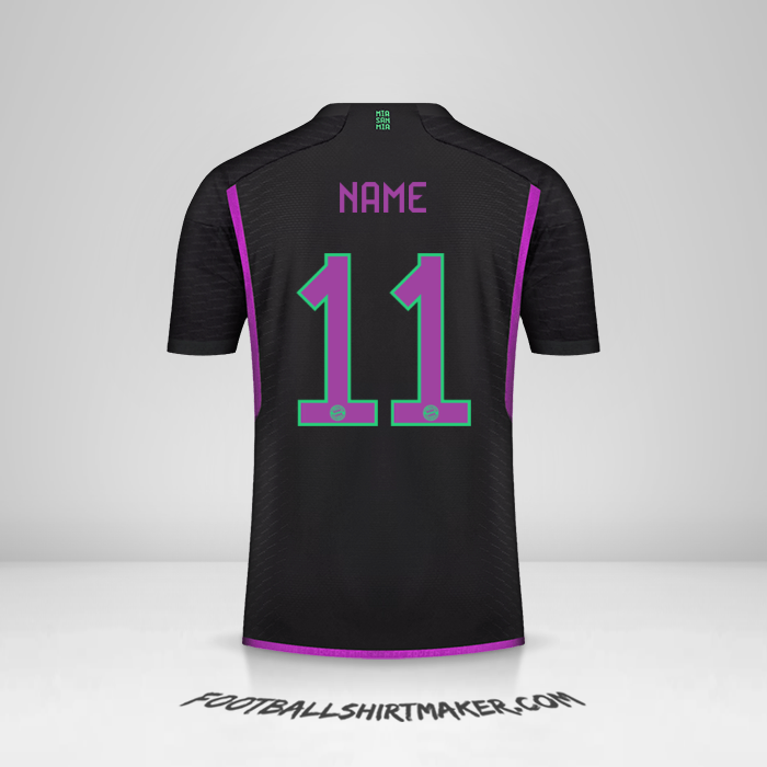 Trikot FC Bayern Munchen Cup 2023/2024 Auswärts -  name - 11