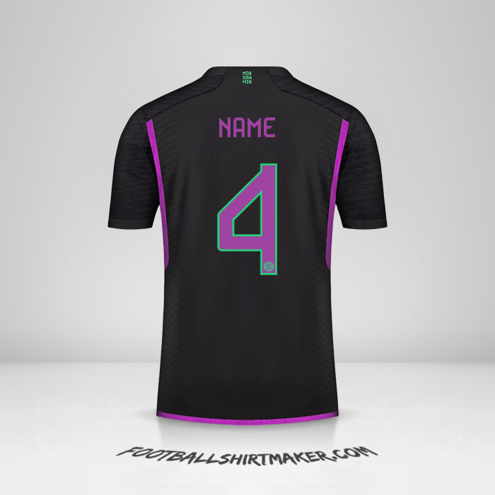 Jersey FC Bayern Munchen Cup 2023/2024 Away -  name - 4