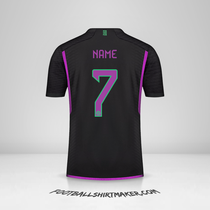 Trikot FC Bayern Munchen Cup 2023/2024 Auswärts -  name - 7
