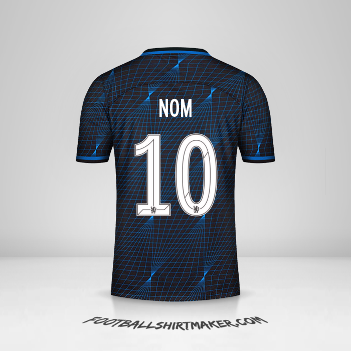 Maillot Chelsea Cup 2023/2024 Extérieur -  nom - 10