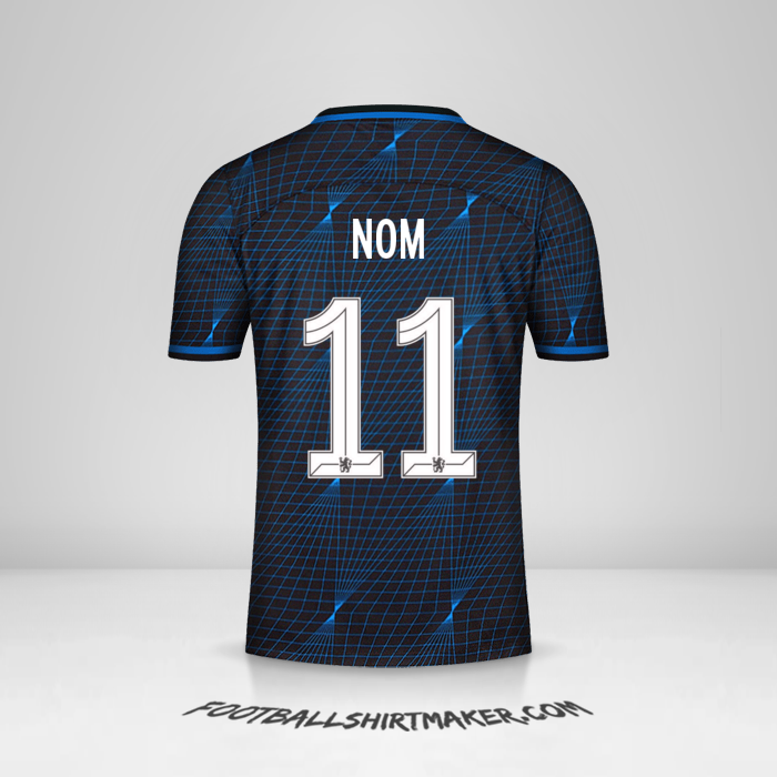 Maillot Chelsea Cup 2023/2024 Extérieur -  nom - 11