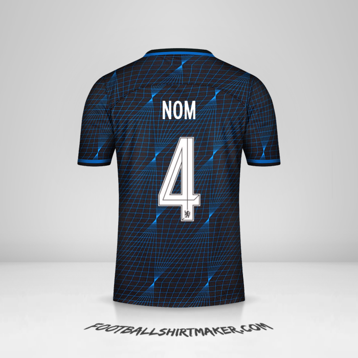 Maillot Chelsea Cup 2023/2024 Extérieur -  nom - 4