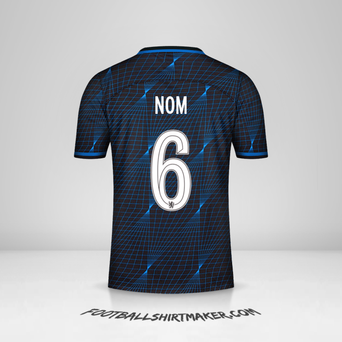 Maillot Chelsea Cup 2023/2024 Extérieur -  nom - 6