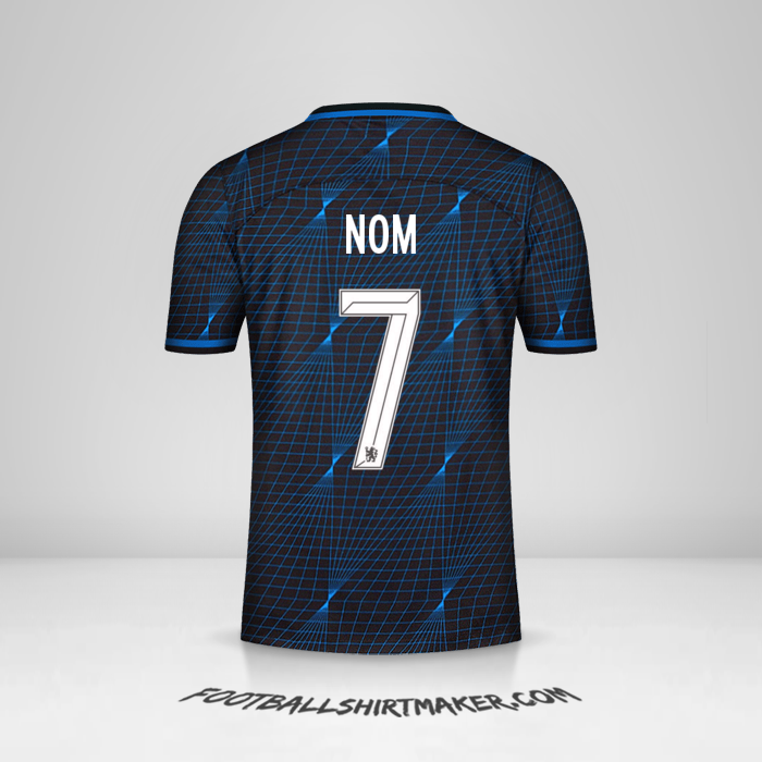 Maillot Chelsea Cup 2023/2024 Extérieur -  nom - 7
