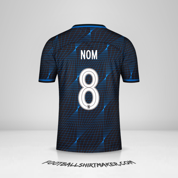 Maillot Chelsea Cup 2023/2024 Extérieur -  nom - 8