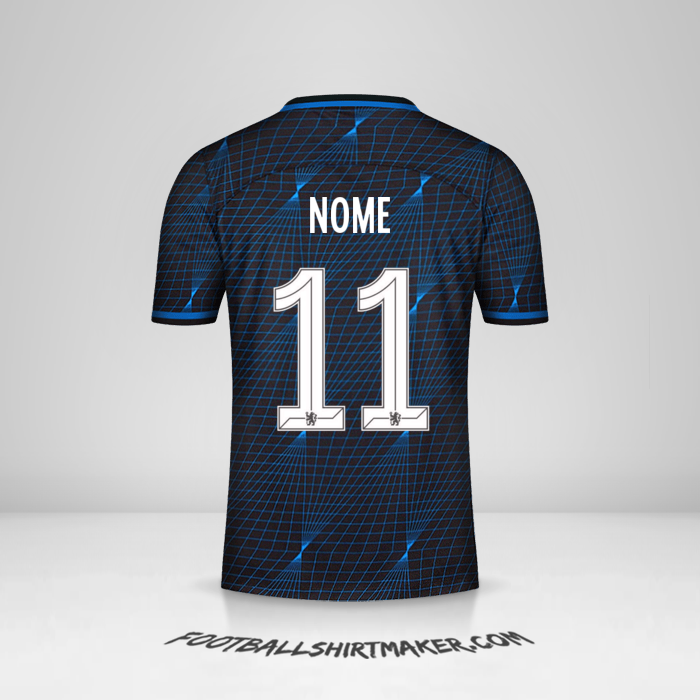 Maglia Chelsea Cup 2023/2024 Seconda -  nome - 11
