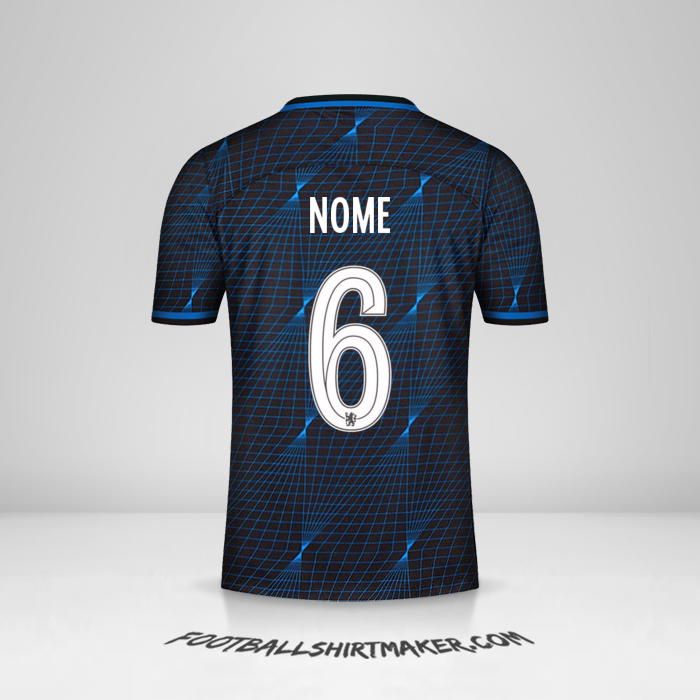 Maglia Chelsea Cup 2023/2024 Seconda -  nome - 6
