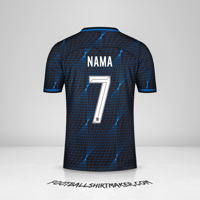Jersey Chelsea Cup 2023/2024 Alternatif -  nama - 7