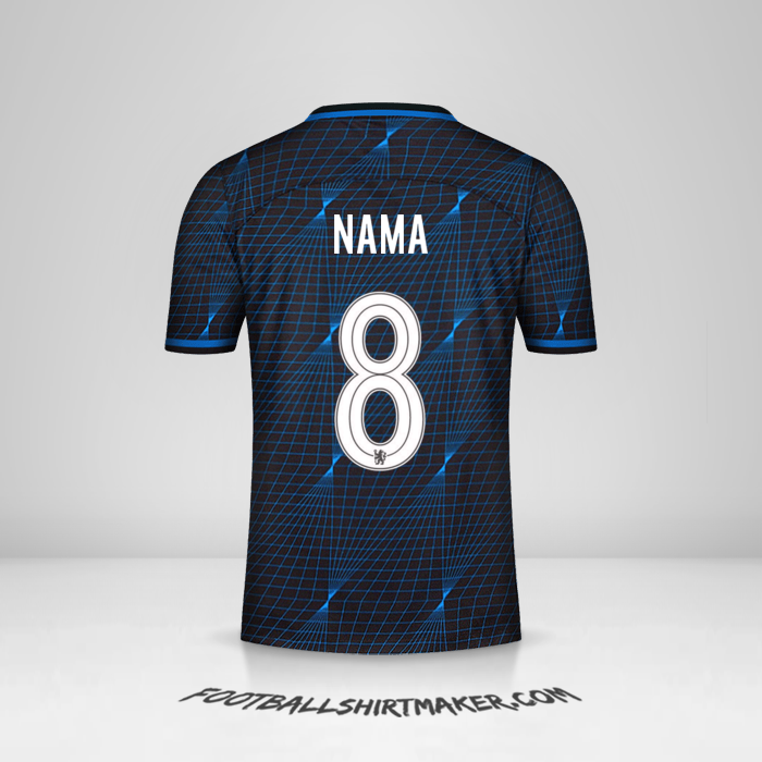 Jersey Chelsea Cup 2023/2024 Alternatif -  nama - 8