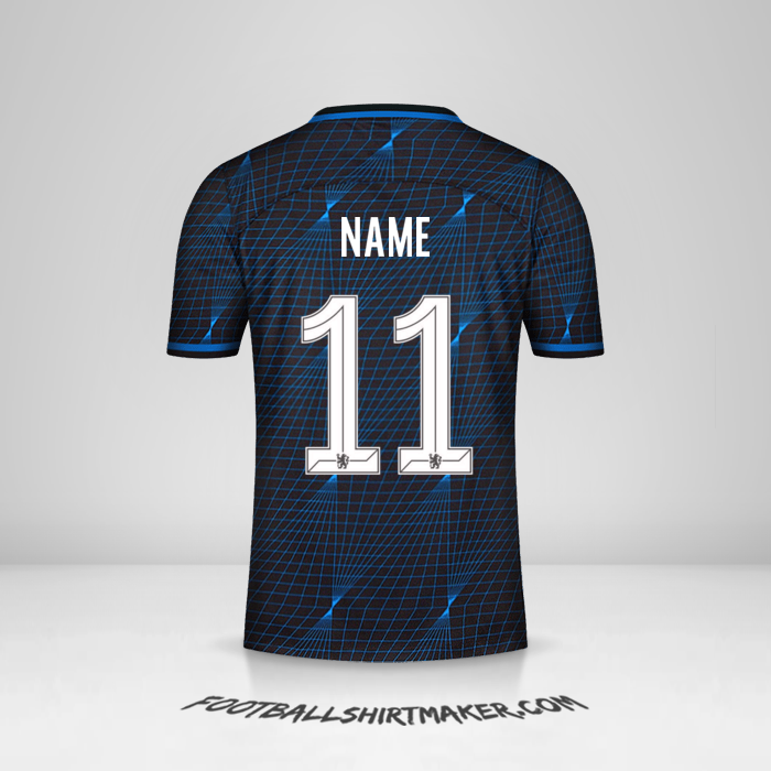 Trikot Chelsea Cup 2023/2024 Auswärts -  name - 11